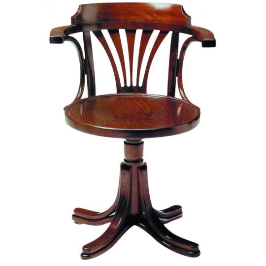 klasicky dreveny otocny stolcek elegantny mediteransky taliansky toskansky styl orech ceresna farba elegantny mestsky otacaci stolcek thonet lameridiana zariadenie.jpg